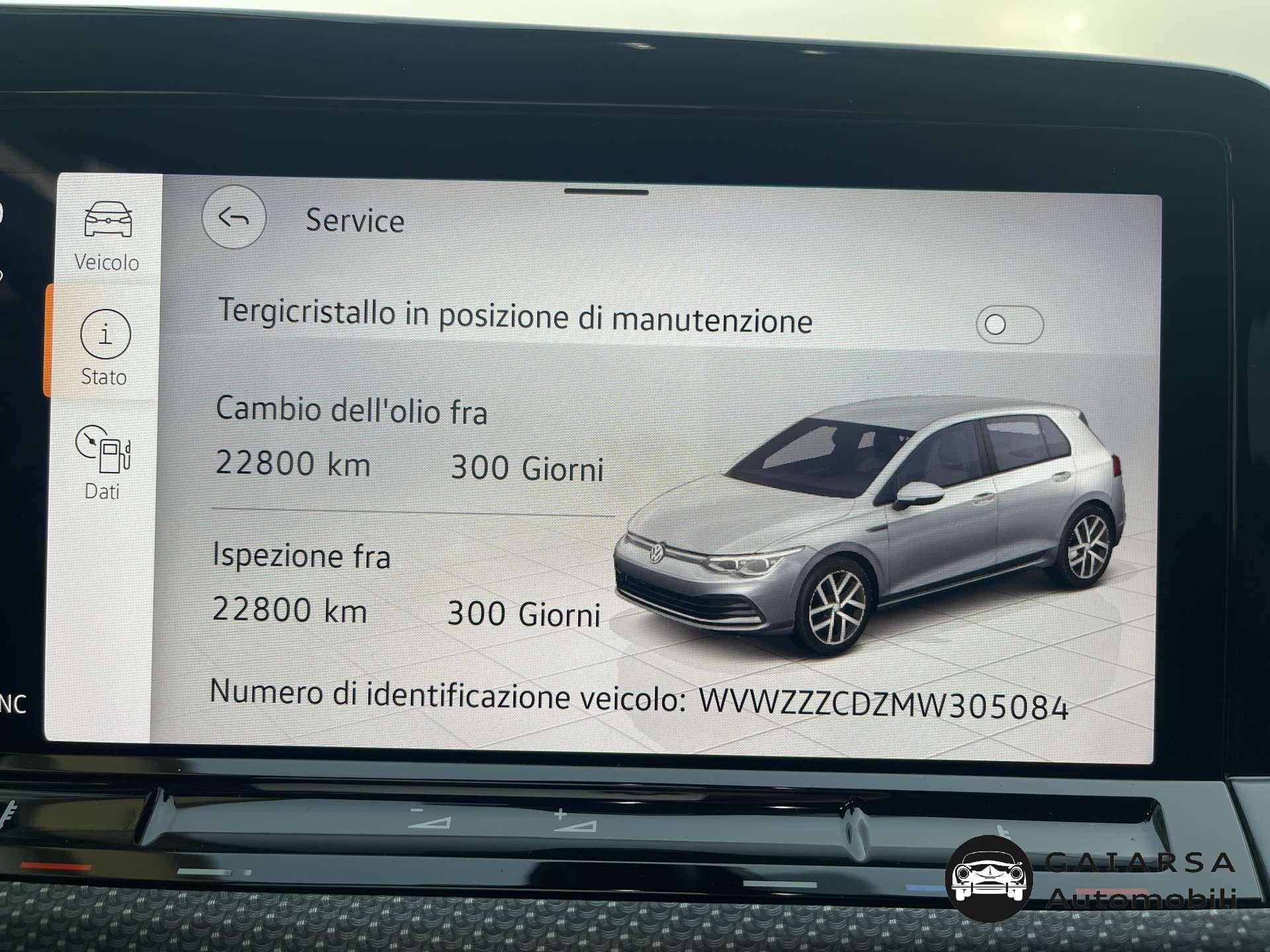 Volkswagen Golf  Golf VIII 1.5 etsi evo R-Line 150cv dsg